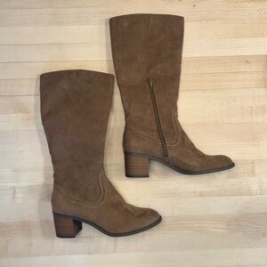NWOT LC Lauren Conrad Brown mid-Calf Chelsea style Women's Boots
